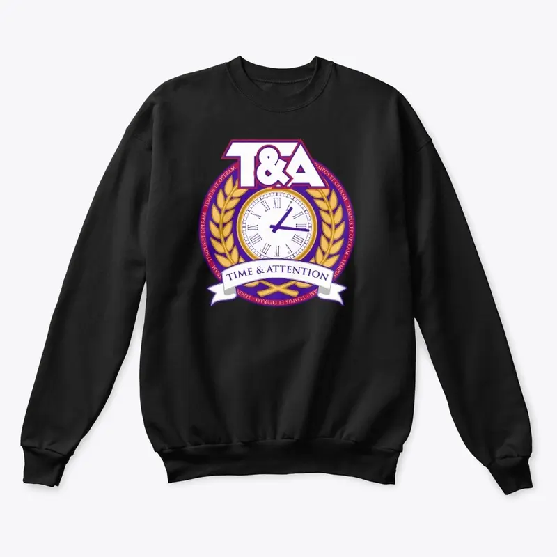 Time and Attention crew neck sweater